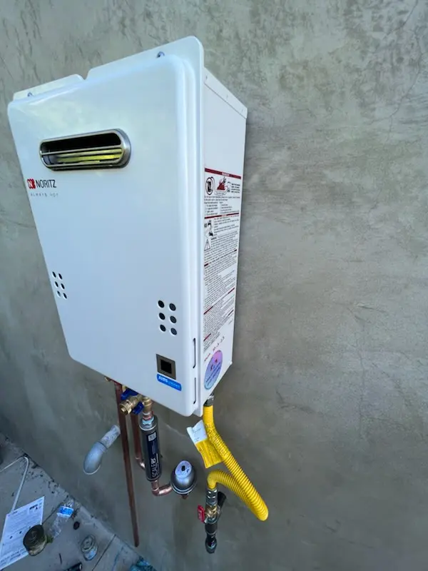 Tankless water heater installation for Kenton homes